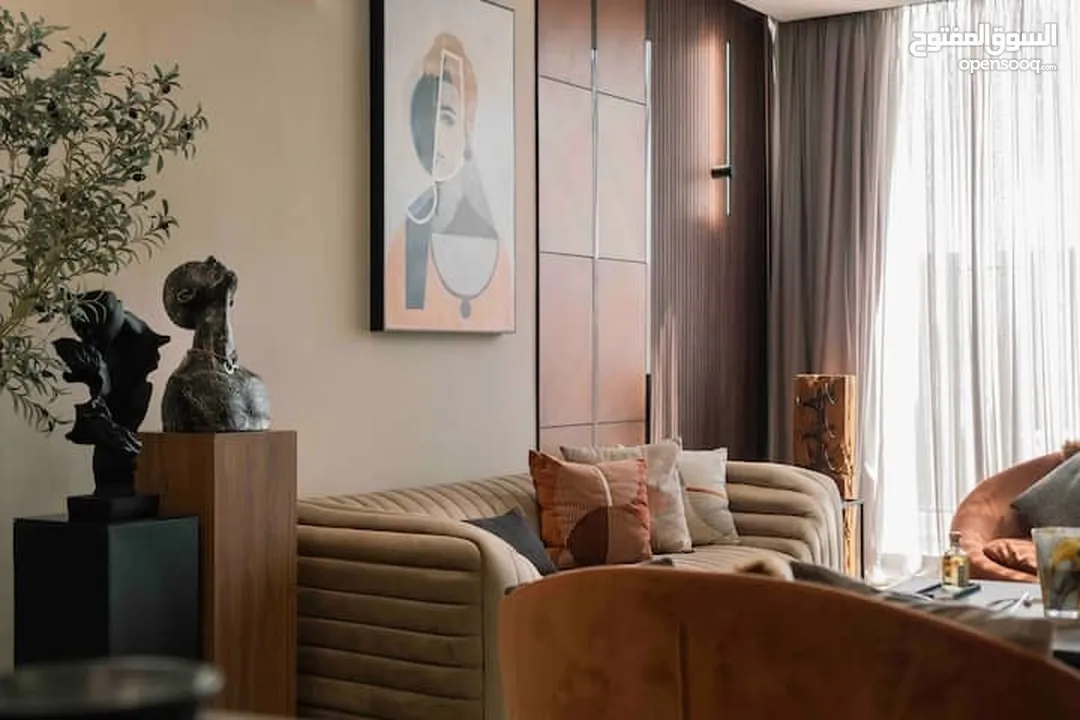 شقة فاخرة مفروشة للإيجار في عبدون - Luxury furnished apartment for rent in Abdoun