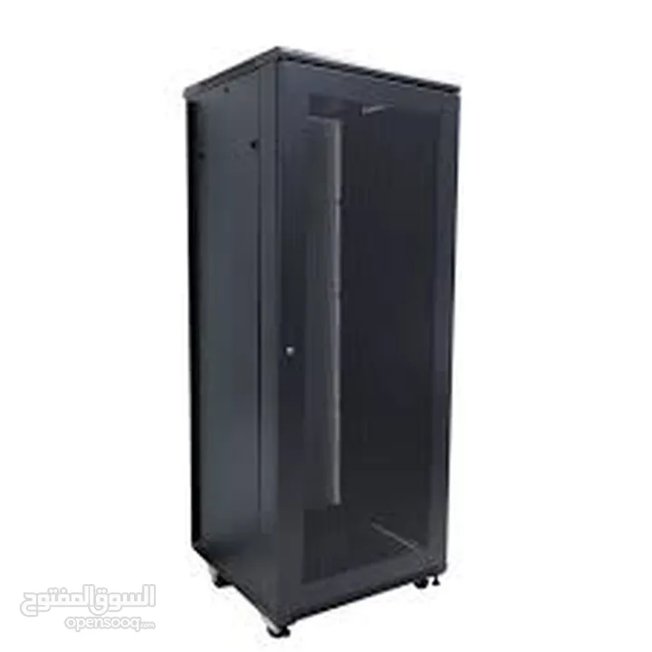 كبينة سيرفر انترنت باحجام متنوعة  وأفضل الاسعار Network Cabinet  من 4u to 42 u