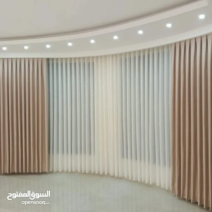 اقمشة ستائر و ستائر تعتيم