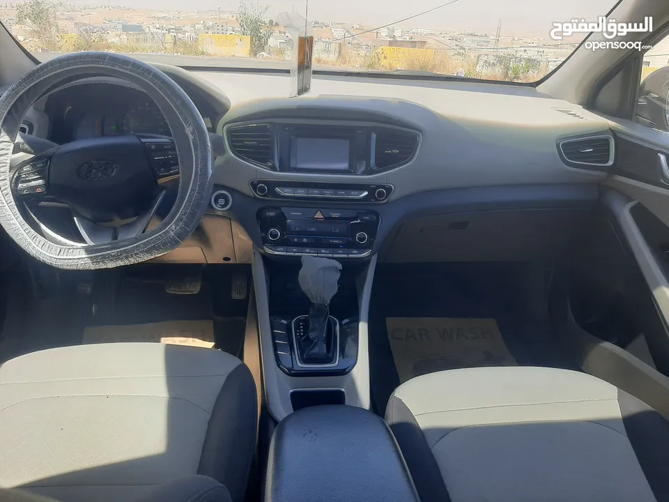 هيونداي ايونيك هايبرد استخدام شخصي فل مع فتحه موديل 2019 بسعر مناسب