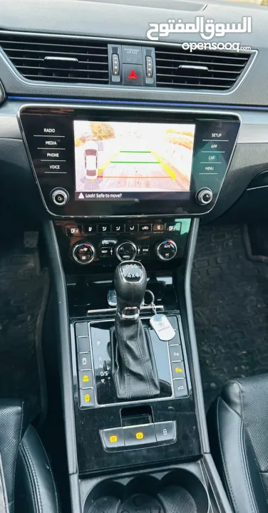 سكودا سوبيرب 4 /4 280 حصان فل فل بانوراما اصتطفاف ذاتي ايد اولا تامين وترخيص شامل لسنه