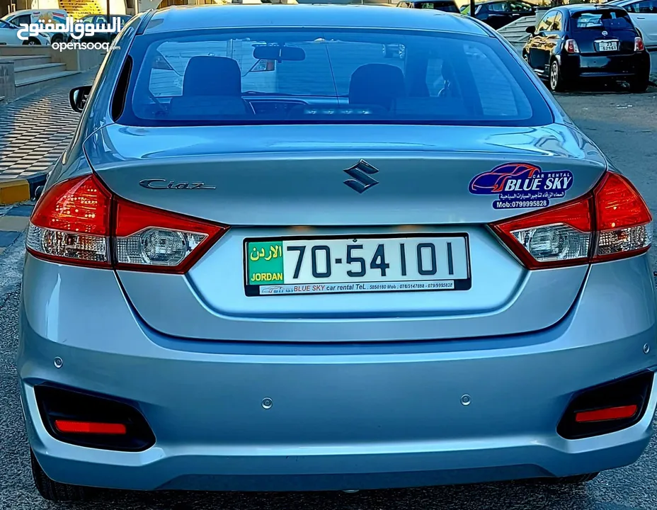 سوزوكي سياز للإيجار 2025 / Suzuki Ciaz / Blue Sky Rent A Car / السماء الزرقاء لتاجير السيارات