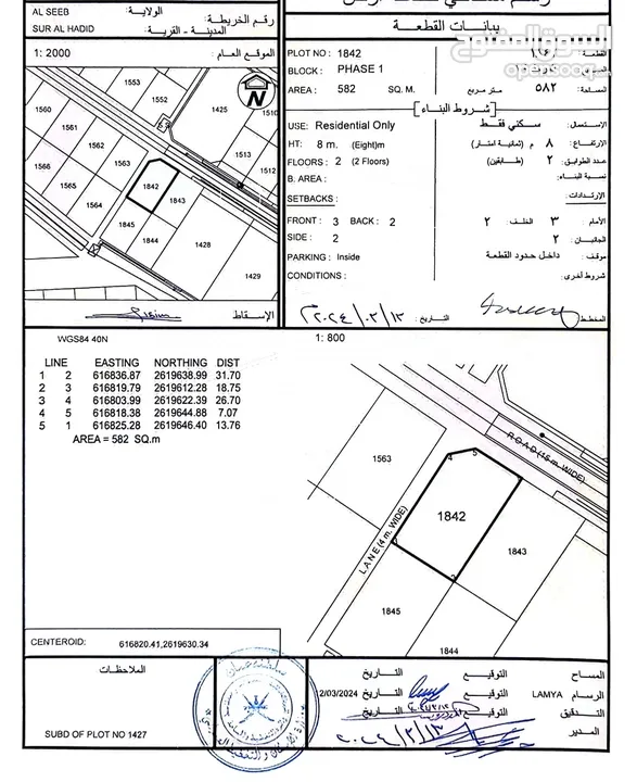 للبيع قطعتين شبك في سور الحديد