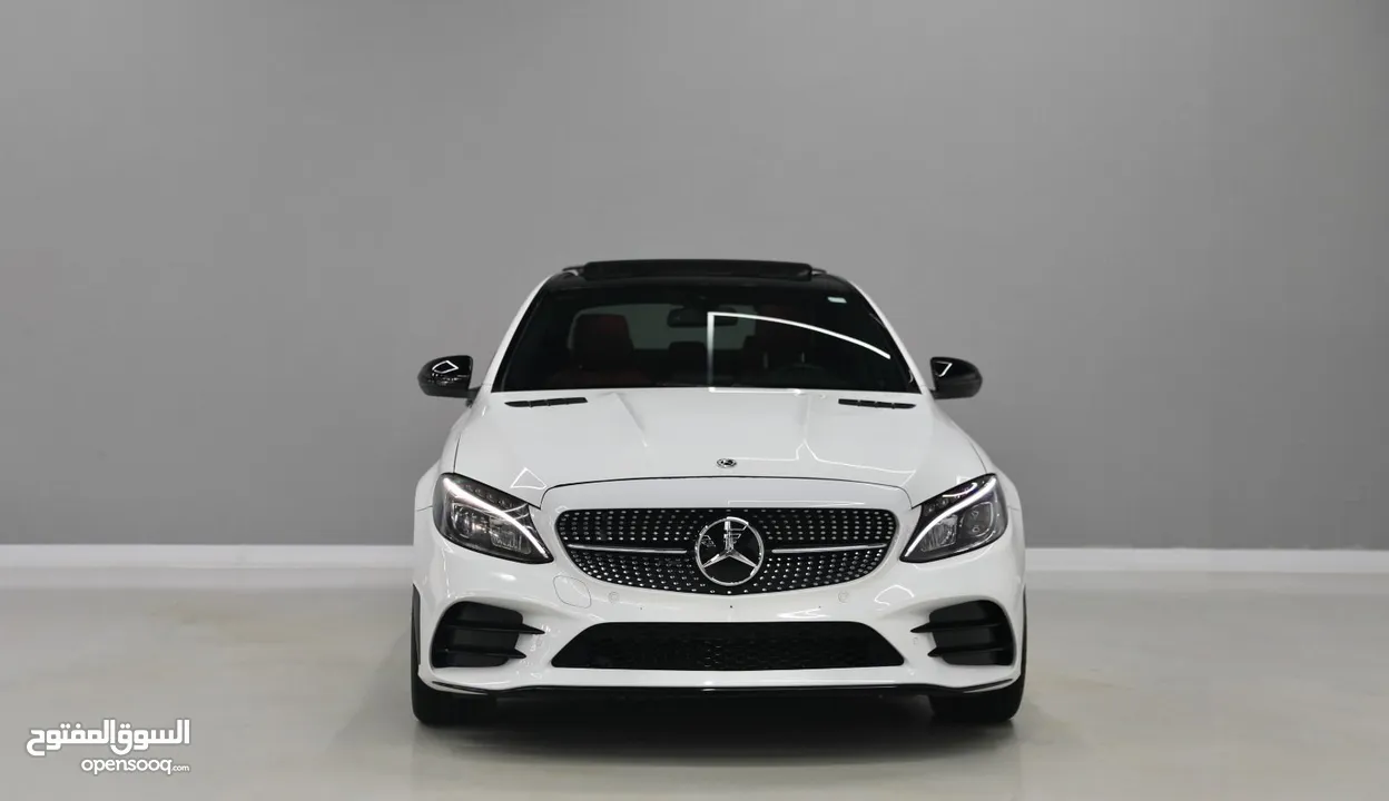 Mercedes-Benz C300 1,310 AED Monthly Installment  C 43 Amg Kit  Low Mi  Free Insurance  (R323415)