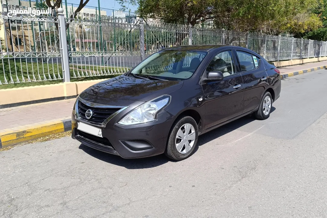 NISSAN SUNNY MODEL 2019 SINGLE OWNER FAMILY USED CAR FOR SALE URGENTLY IN SALMANIYA