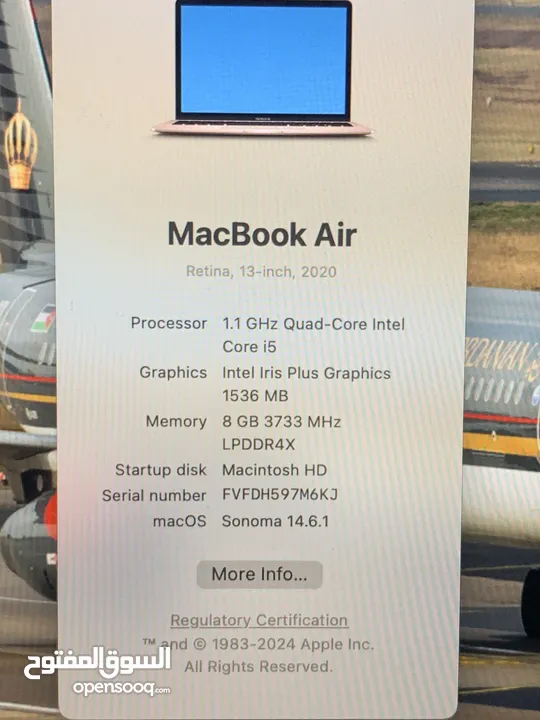 Macbook Air 2020 i5