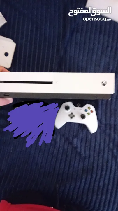 مع xbox one s للبيع مع ايد مع fc25