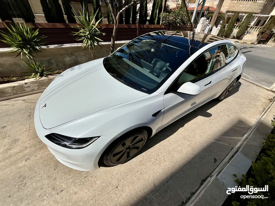 Model 3 2024 standard plus   قمة التميز الوحيده بالاردنHighland