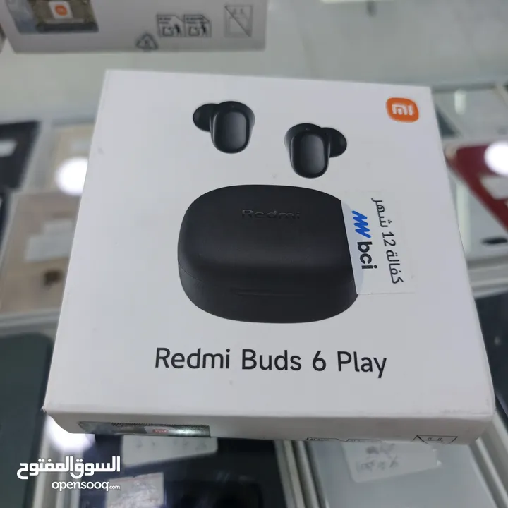 Redmi Buds 6 play بلوتوث الاصليه