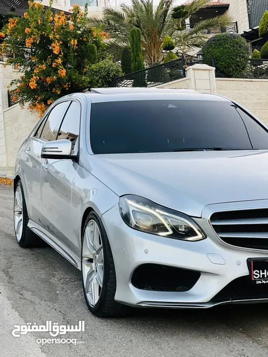 Mercedes E350 AMG  حرق حرق ع الكاش