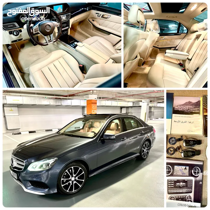 البشر E300 V6 كامل المواصفات بحالة ممتازة