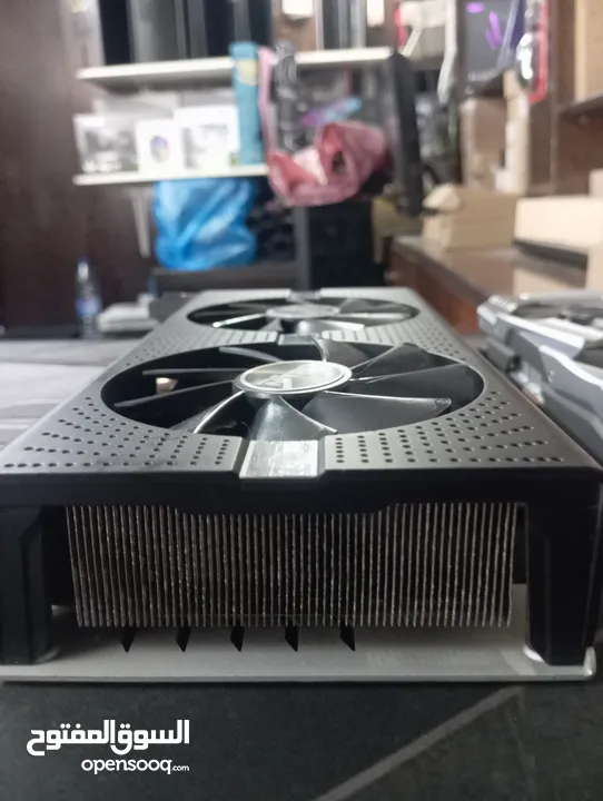 كرت شاشة رهييييب للفئة المتوسطة RX570 (8GB) الجهاز شبه كرتونة الصور بتحكي والأداء اجمل عرض لاسبووووع