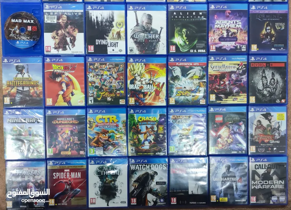 سيديات و بلاستيشن ps3/4/5