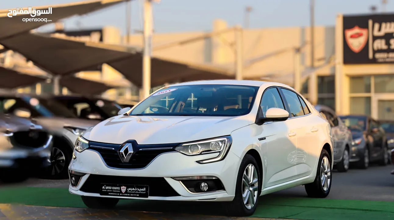 Renault Megane 2021 GCC accident free in excellent condition 662 P.M