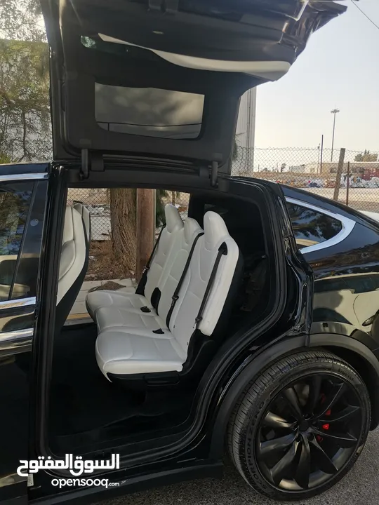 تيسلا موديل  dual motor Performance  موديل 2019 ممشى قليل جدا
