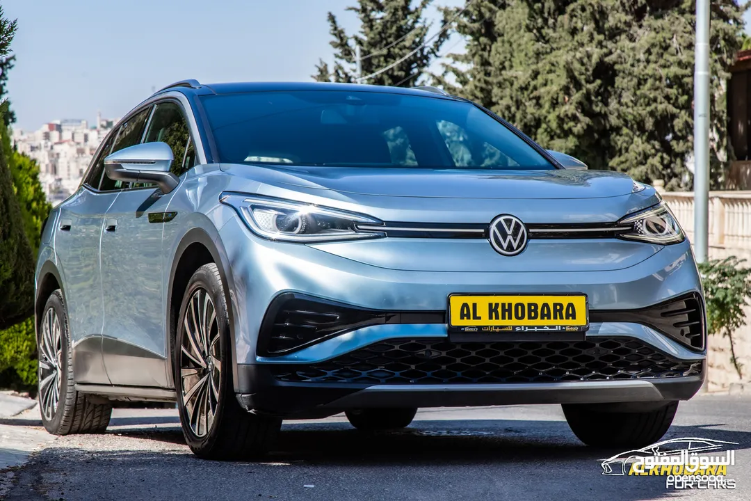 Volkswagen ID.4 X Pure Plus 2021   السيارة بحالة ممتازة جدا و قطعت مسافة 72,000 كم