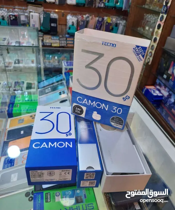 مع سماعه بلوتوث مستعمل ايام Kamon 30 5G رام 24 جيجا 512 مكفول أغراضة والكرتونه الأصلية متوفر توصيل