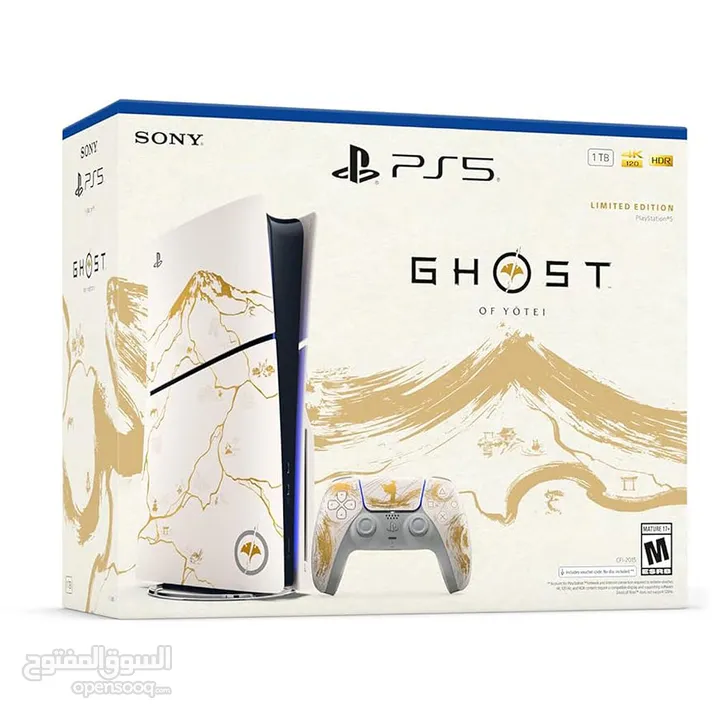 بلايستيشن 5 إصدار Ghost of Tsushima Limited Edition – حالة ممتازة، سعر مميز