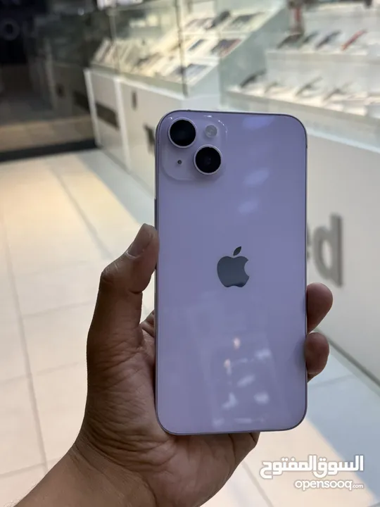 I phone 14 plus 128 gb Used مستعمل شبه جديد مكفول اسبوعين
