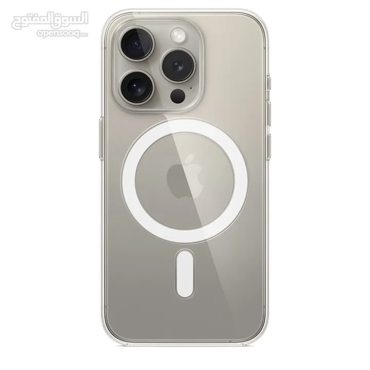 Magsafe clear cover for iphone 15 pro