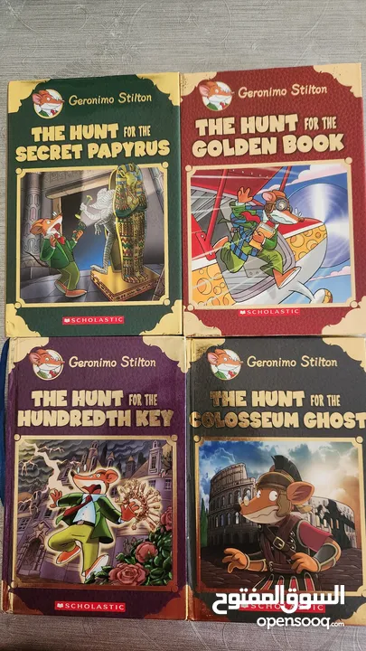 Geronimo Stilton Series Books for children aged 8 - 13yrs.