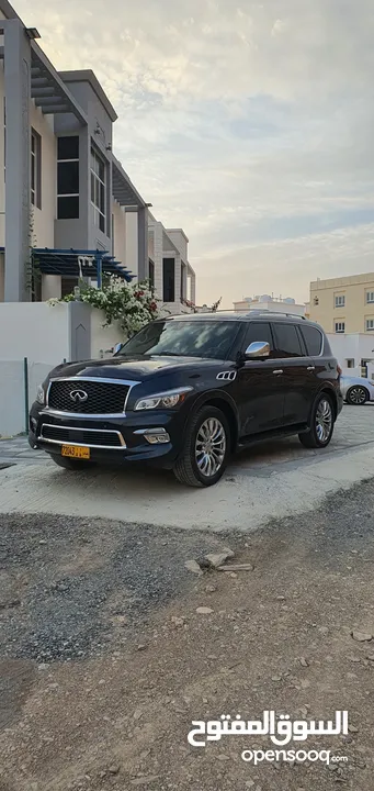 انفنتي qx80 نظيفة جدا بسعر مغري للبيع او البدل