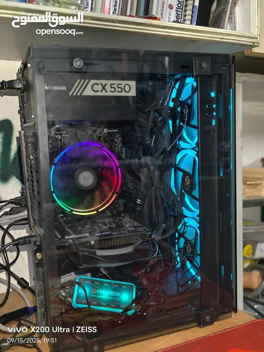 جهاز gaming مستعمل بحالة ممتازة core i7-4th, gtx 1660 6gb, ram DDR3 16gb