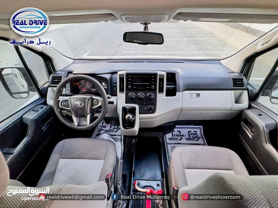 TOYOTA HIACE-HIGHROOF 13 Passenger Year-2019 Engine-3.5L V6-white