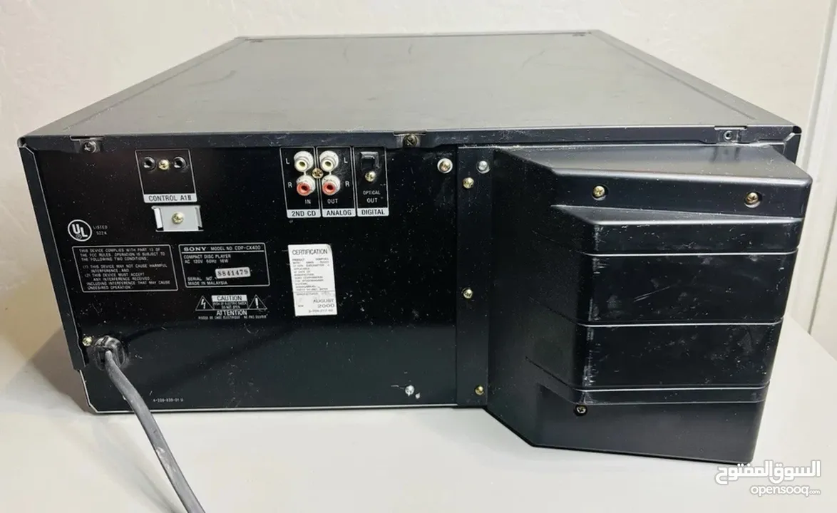 Sony 400 CD Player with 400 Cd's capacity