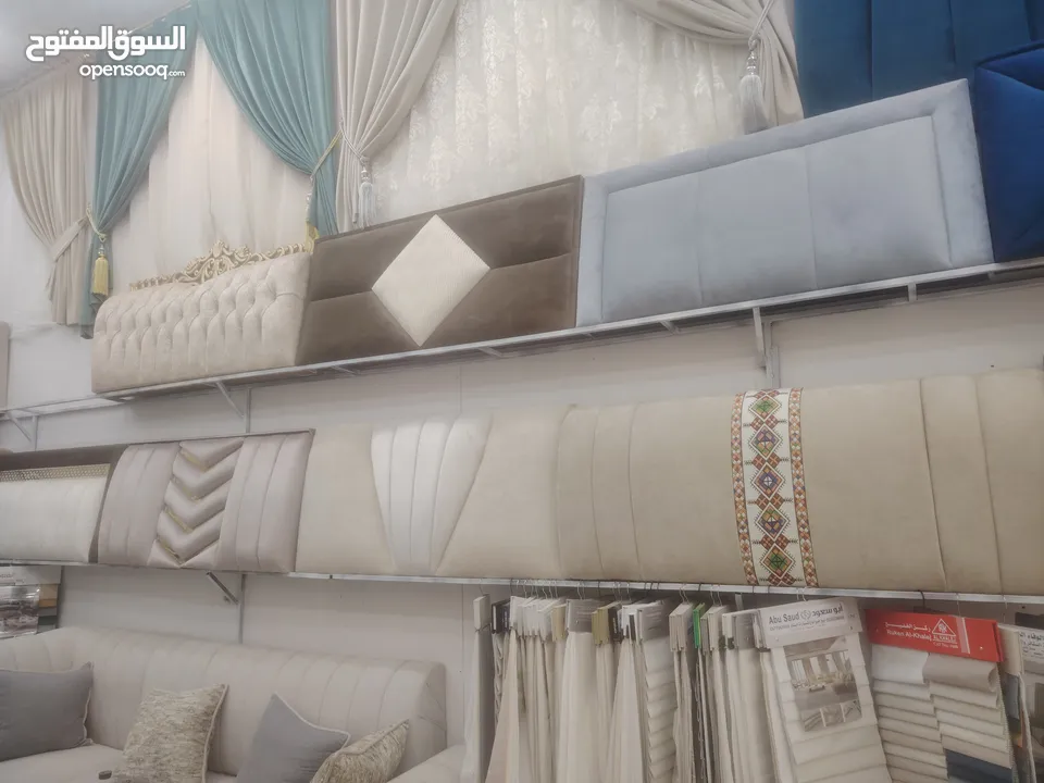 كنبات مجالس ومساند وستاير تفصيل على حسب الطلب فخم