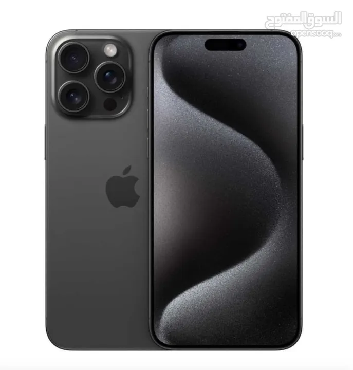 iPhone 15 pro max 256 black