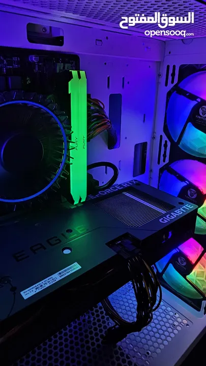 GAMING PC (RTX 4060 8GB , I5 12400F)احسن تجميعة  كمبيوتر العاب قوية  و رخيصة جدا