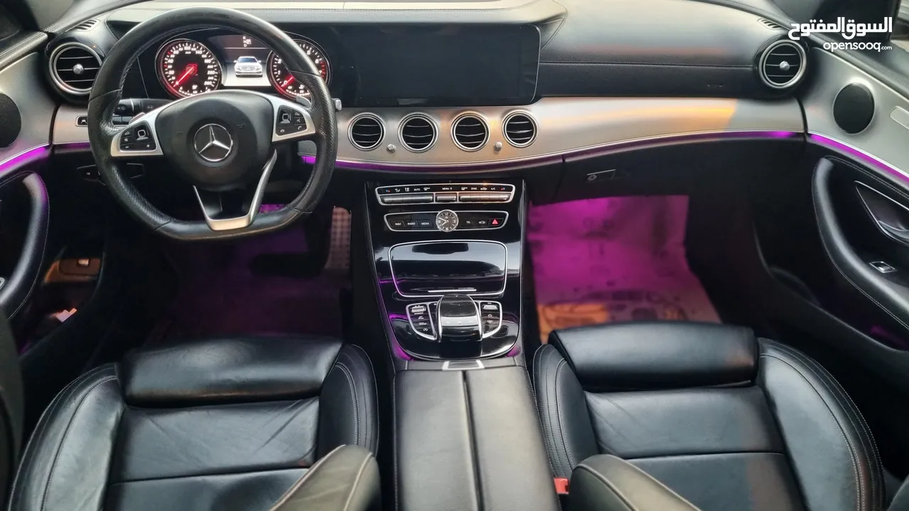 Mercedes benz - E200- AMG - 2017 مرسيدس بنز - فل اوبشن - دهان شركة