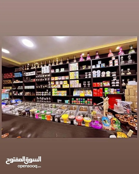 محل اراجيل للبيع لعدم التفرغ .. تلاع العلي خلف مطعم طواحين الهوى .. مع سدة وديكور جاهز
