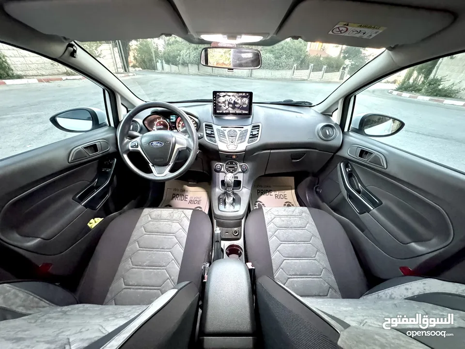 ‏Ford Fiesta 2017 ، اوتوماتيكك ،  مطور 1600 ،، فحص ممتاز تخلو من الحوادث او الضربات اغلبها بوية شركة