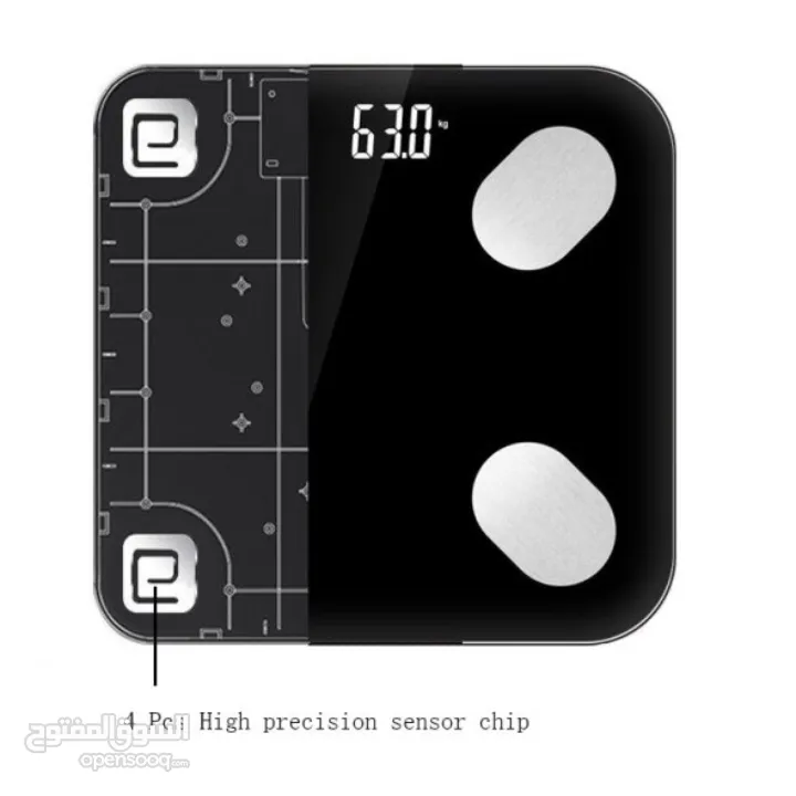 ميزان قياس الوزن الذكي Body Fat Scale (219519230) السوق المفتوح