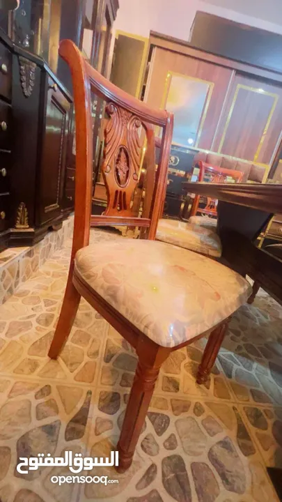 طاوله سفره 6كراسي