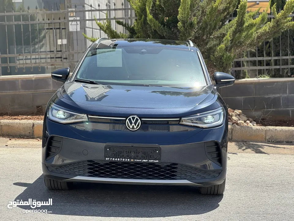 ‏ ‏ VW ID4 Crozz PRO  فل كامل برو فحص كامل عداد شبه زيرو حرة بحالة الوكالة