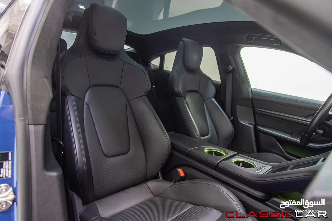 Porsche Taycan Turbo 2021 dual motor   كهربائية بالكامل  Full electric