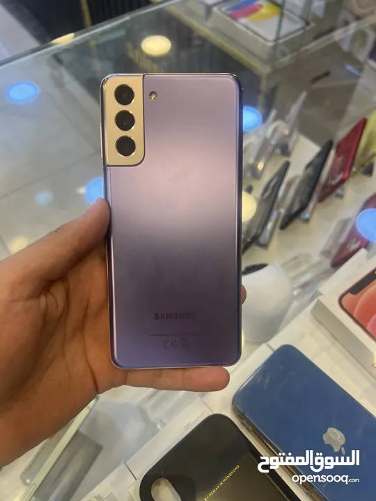 سامسونج S21+ 5G مستعمل وكاله اخو الجديد