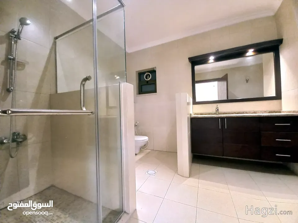 شقة شبه مفروشة للايجار في عبدون  ( Property 33004 ) سنوي فقط