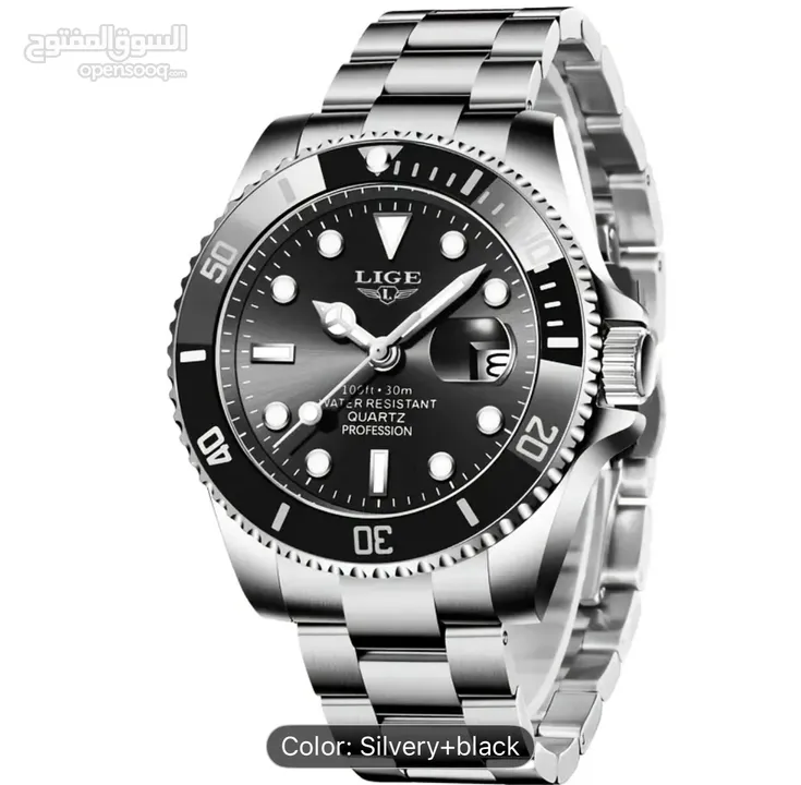 LIGE Luxury Watch