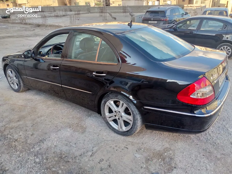 Mercedes E200 2008 افنجارد أعلى صنف  للبيع