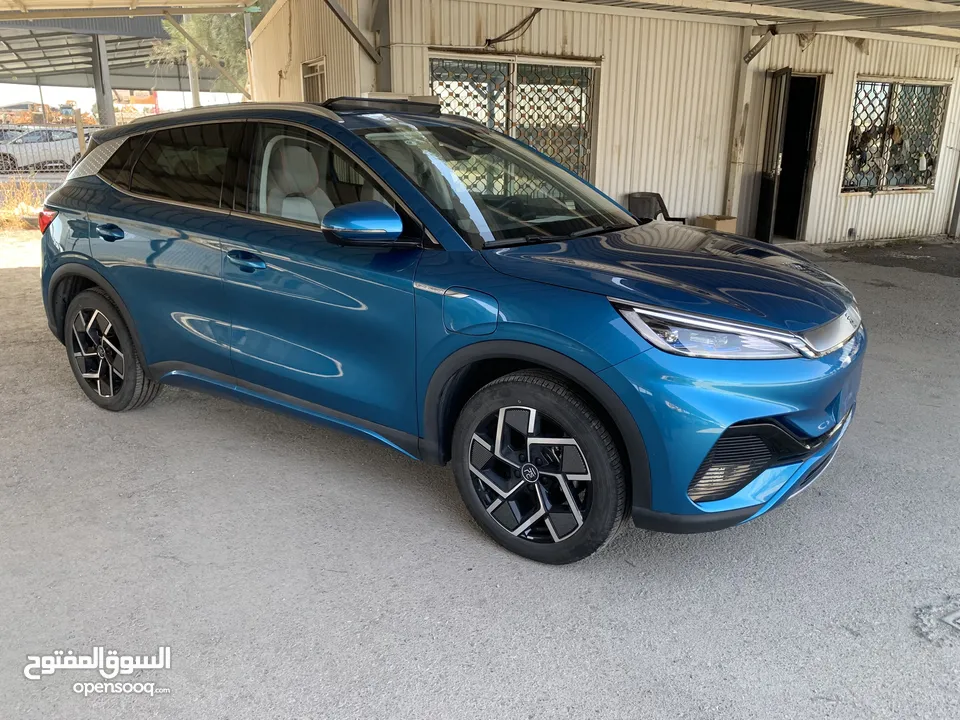 BYD YUAN PLUS 2023 بي واي ديه ايوان بلص فل الفل بنوراما عداد 5 الف كيلو بحاله الزيرو