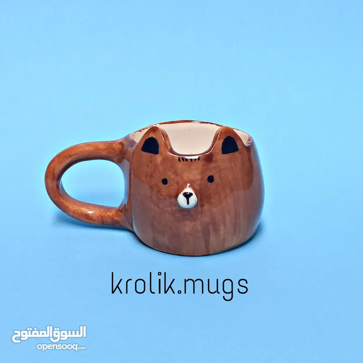 el yapimi sermicأكواب سيراميكيه صناعة يدوية بجودة عالية وتصاميم فريدة handmad ceramic mug iran