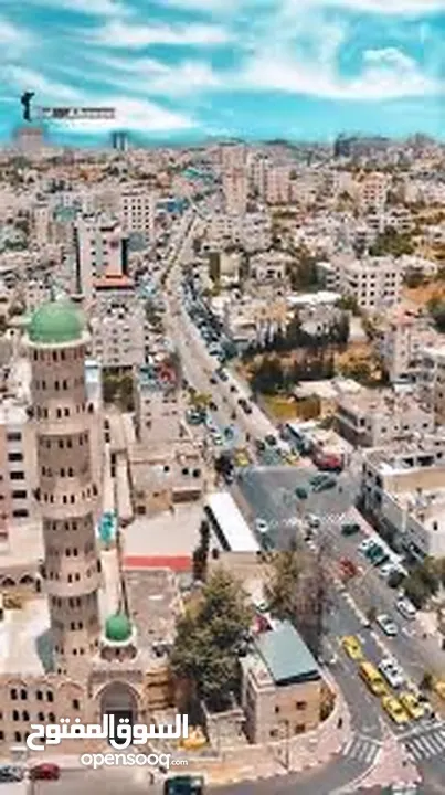 شقه مكتبية مكونه من طابقين كل طابق 50 م على شارع الحرس الرئيسي بجانب بنك فلسطين