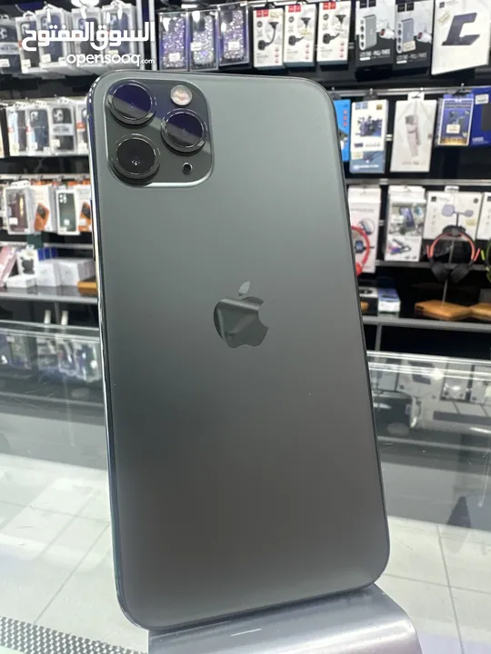 Used Iphone 11 pro (256GB)  ايفون 11 برو مغير بطارية جديد مع كرتونة الجهاز