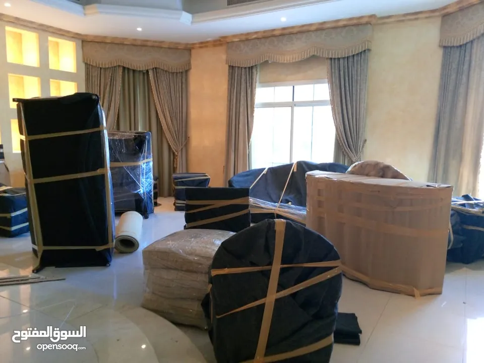 نقل اثاث فك تركيب تعليف moving packing house shifting office villa all uae