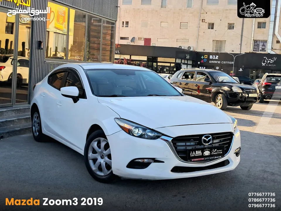 مـازدا زووم 3 2019 فـحـص نـخـب بحالة الوكاله كاش او اقساط