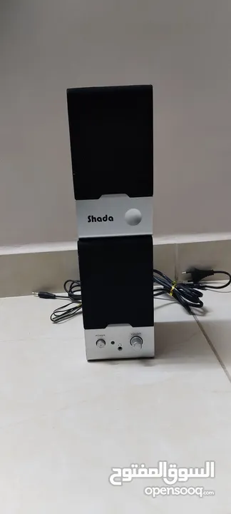 سماعات كمبيوتر خارجيه سماعة لاب توب سلك سماعه